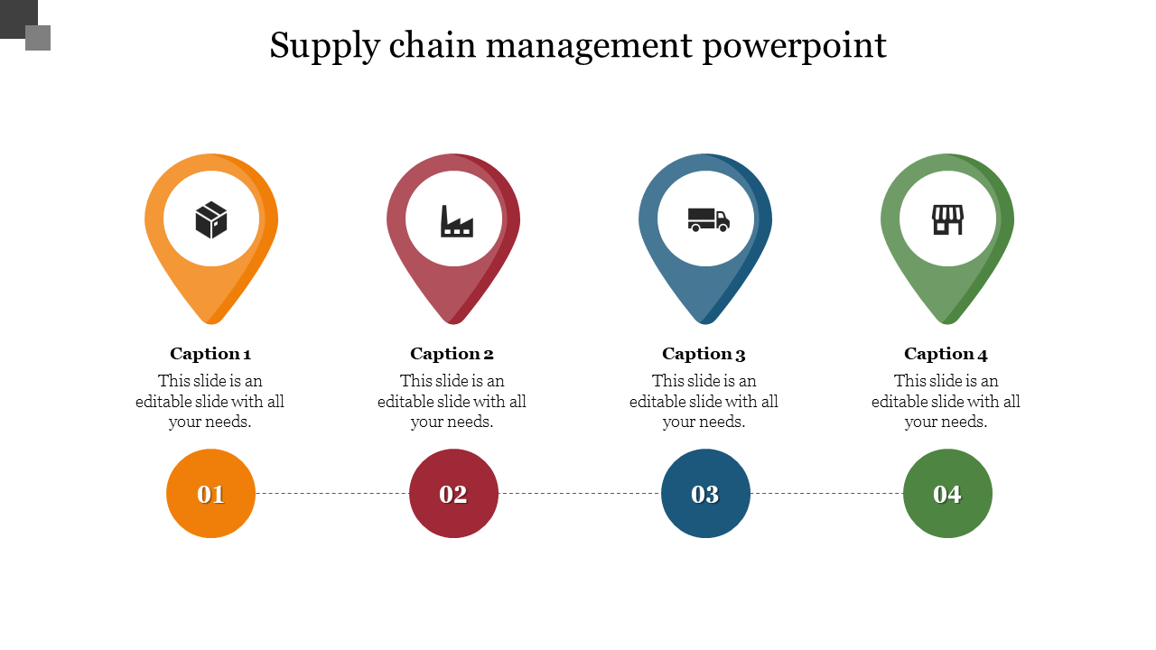Free - Editable Supply Chain Management PowerPoint Template